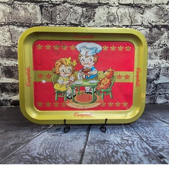 Vintage Campbell's Soup Serving Tray - Picture 1 of 4